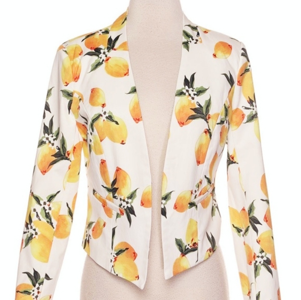 "New" Lemon print Blazer